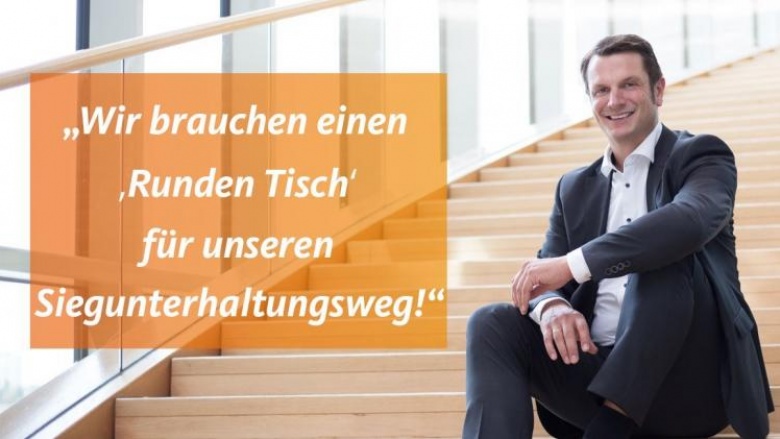 Runder Tisch für Siegunterhaltungsweg Runder Tisch
